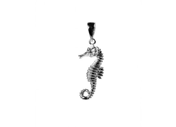 925 Silver Seahorse Pendant & Chain