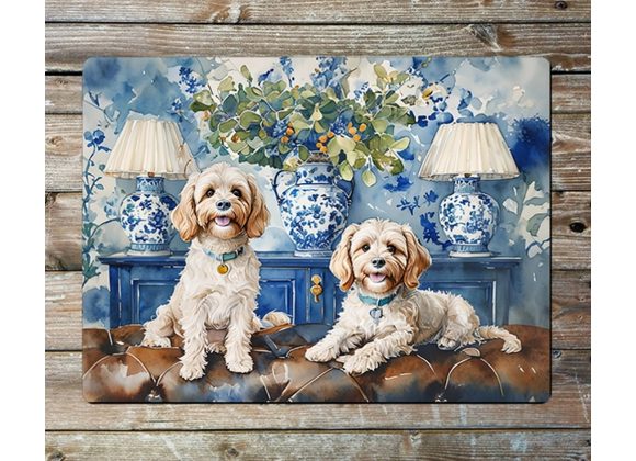 Two Cockapoo Metal Sign - 6