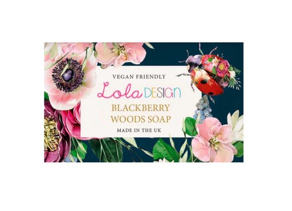 Blackberry Woods Vegan Friendly Soap by Lola Design