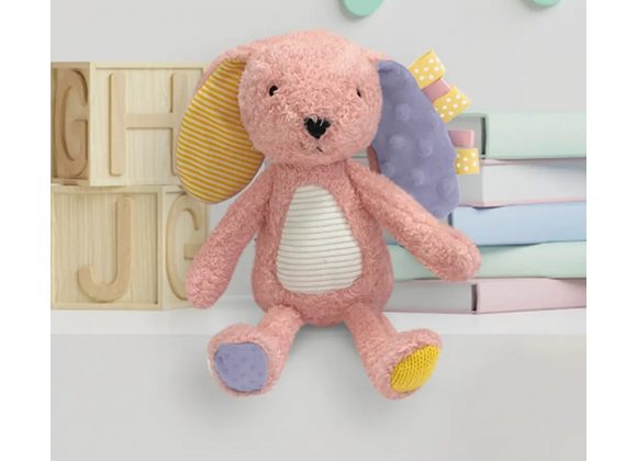 Small Plush Bunny Rabbit, Sensory Snuggables by Make Believe Ideas