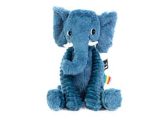 Eddie the Blue Elephant by Les Ptipotos 