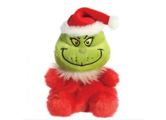 Santa Grinch Palm Pal Soft Toy