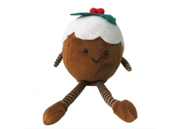 Sitting Christmas Pudding Decoration