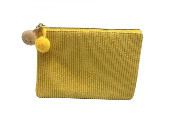 Yellow Pouch Bag by Red Cuckoo