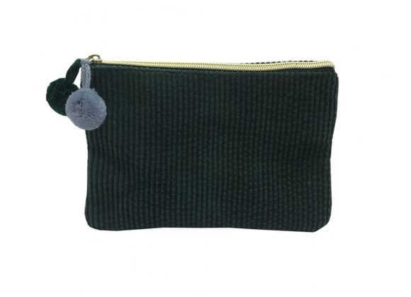 Emerald Green Pouch Bag by Red Cuckoo