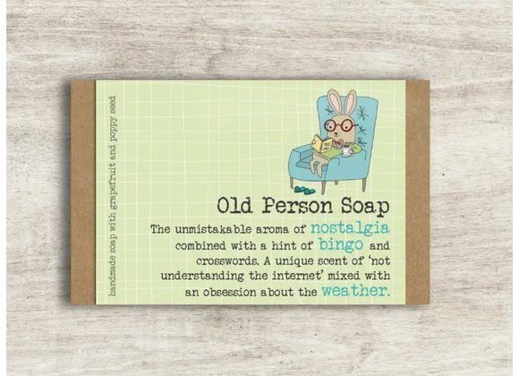 Old Person Humorous Soap Gift