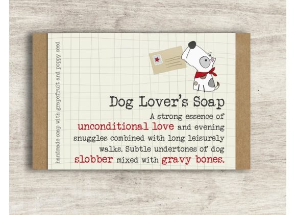 Dog Lover's - Humorous Soap Gift