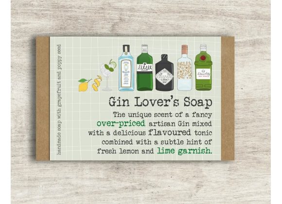 Gin Lover's - Humorous Soap Gift