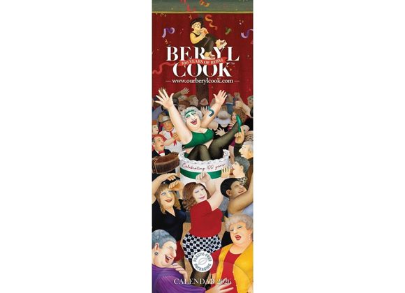 Beryl Cook Slim Calendar 2026