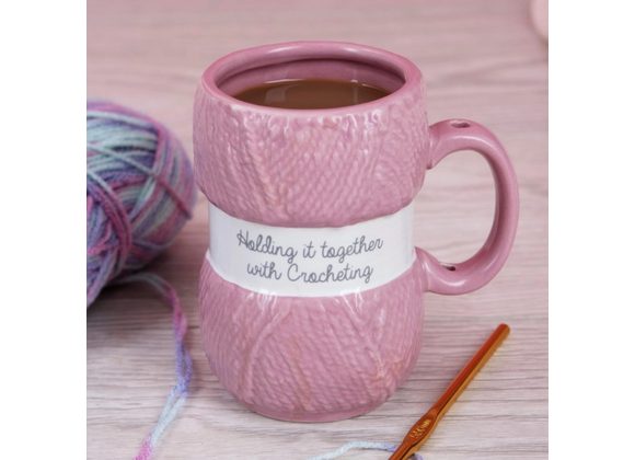Crochet Mug - Holding It Together