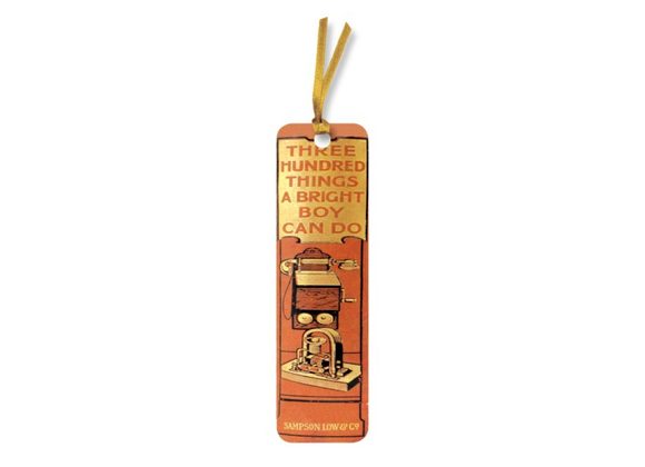 Bodleian Libraries: Three Hundred Things a Bright Boy Can Do Bookmark