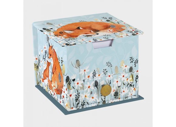 AVAILABLE IN-STORE ONLY - Fox Memo Cube by The Gifted Stationery Co