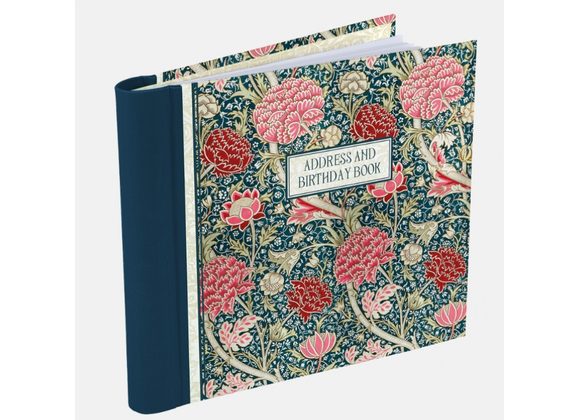 Wm Morris Cray Address & Birthday Book by The Gifted Stationery Co