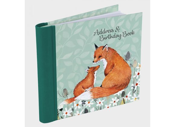Foxy Tales Address & Birthday Book by The Gifted Stationery Co