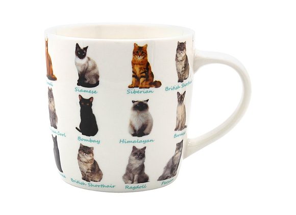 Multi Cat Breeds Mug by Leonardo