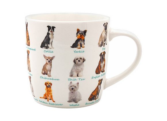 Multi Dog Breeds Mug by Leonardo