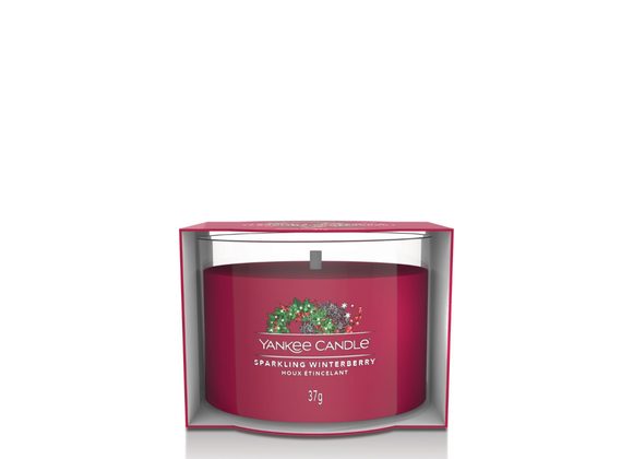 Sparkling Winterberry Filled Votive by Yankee Candle
