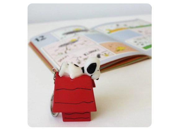 Peanuts Snoopy House LED Keyring by House of Disaster