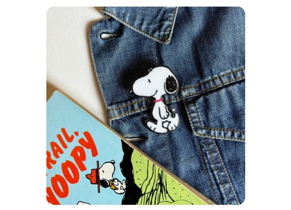Peanuts Snoopy Pin Badge by House of Disaster