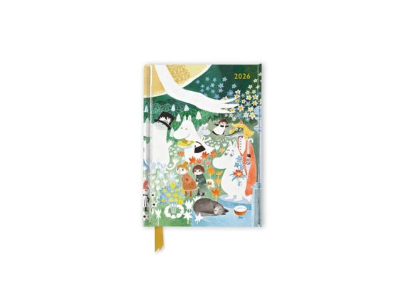 Moomin: Dangerous Journey 2026 Luxury Pocket Diary by Flame Tree