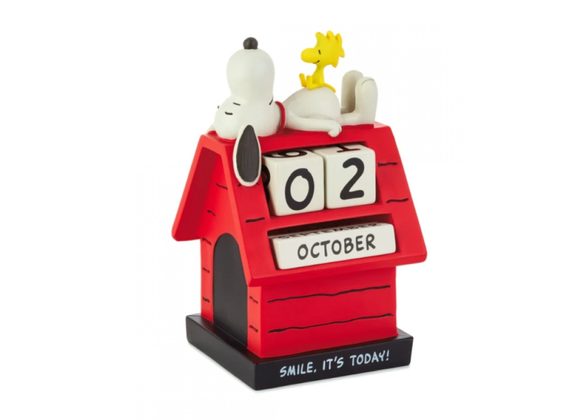 PEANUTS™ Snoopy & Woodstock Perpetual Doghouse Calendar