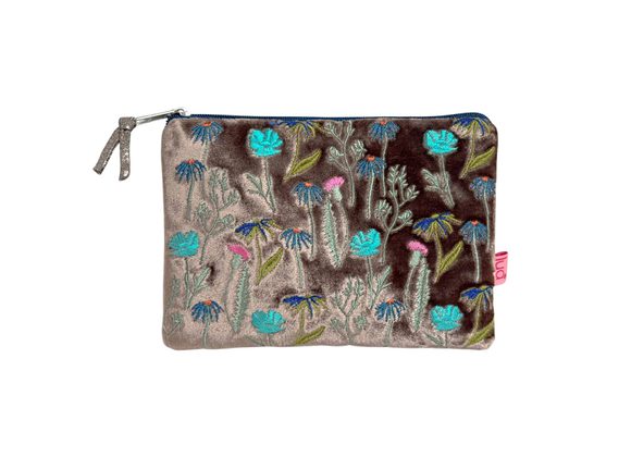 British wildflower Meadow Purse by Lua, Mink