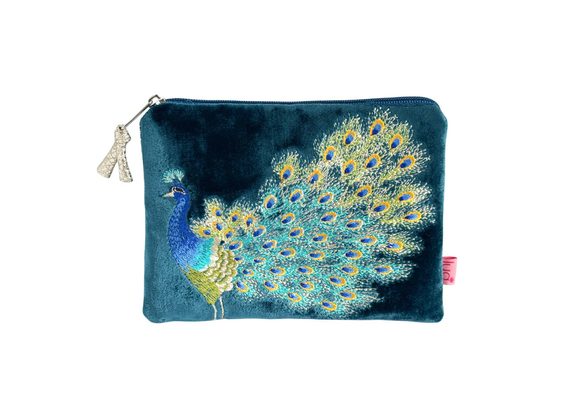 Peacock Purse by Lua - Dark Turquoise