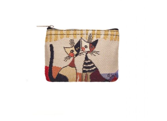Rosina Cat Cappia Zip Coin Purse by Signare