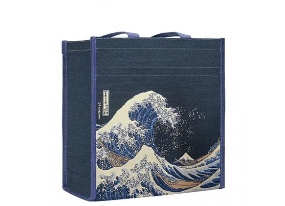 Great Wave Off Kanagawa - Shopper Bag by Signare
