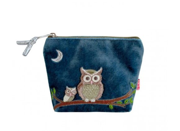 Owl and Moon Mini Purse by Lua