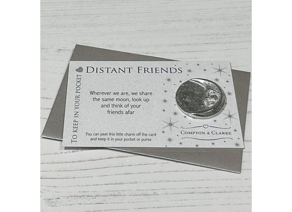 Distant Friends Pocket Charm by Compton & Clarke