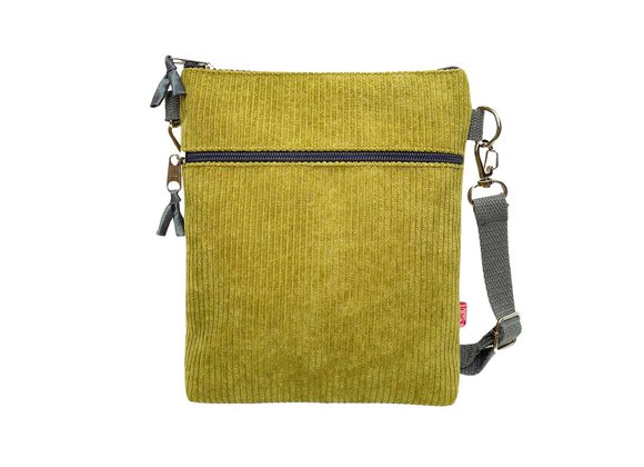 Citrus Corduroy Cross Body Bag by Lua