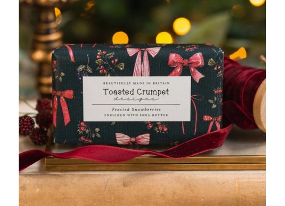 Frosted Snowberries (Bows & Berries) Soap by Toasted Crumpet