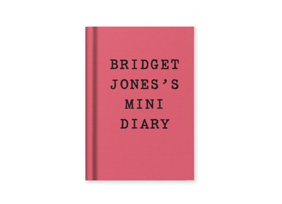 Bridget Jones Mini Diary, A7 Fabric Hardback Notebook