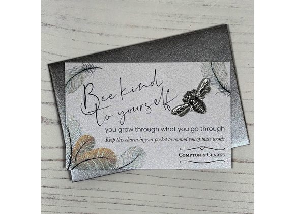 Bee kind to yourself - Pocket Charm by Compton & Clarke