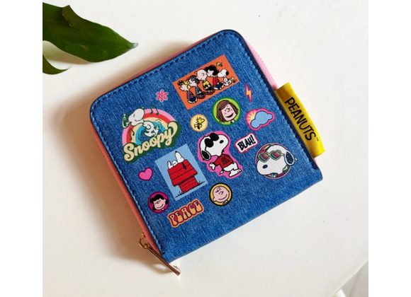 Peanuts Patch Zip Purse by House of Disaster