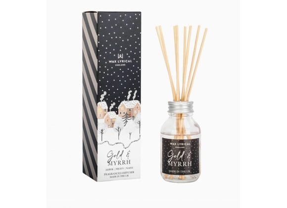 Gold & Myrrh 100ml Reed Diffuser by Wax Lyrical 
