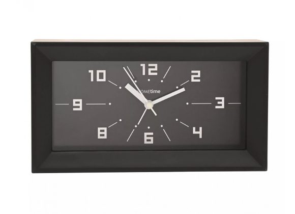 Hometime Alarm Clock - Black