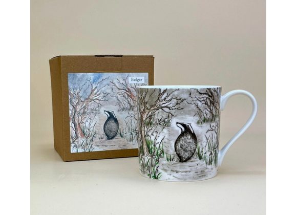 Badger Bone China Mug by Heaven Scent