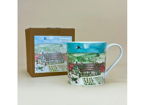 Greenhouse Bone China Mug by Heaven Scent