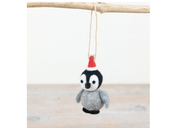 Felt Penguin Hanging Decoration