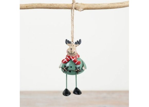 Metal Reindeer Hanger