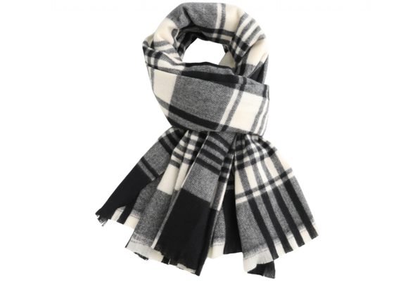 Tartan Scarf - Black