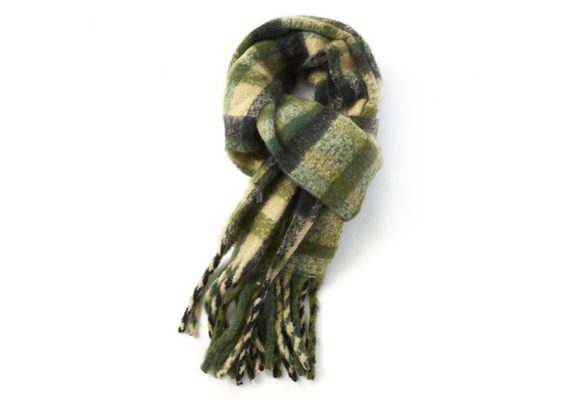 Green Tartan Scarf