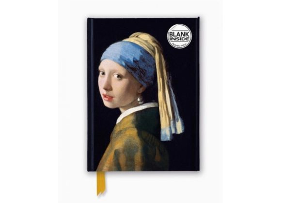 Girl with a Pearl Earring -  Johannes Vermeer (BLANK PAGES)
