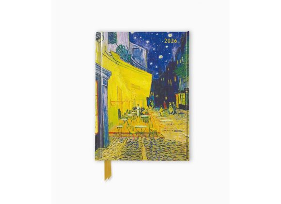 Vincent Van Gogh: Café Terrace 2026 Luxury Pocket Diary Plan