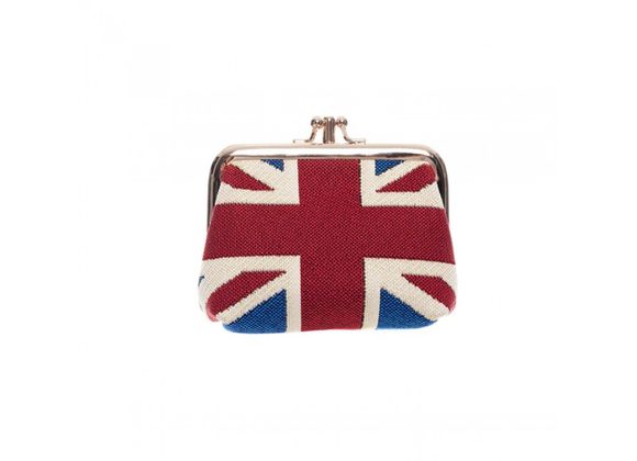 Union Jack Frame Purse by Signare