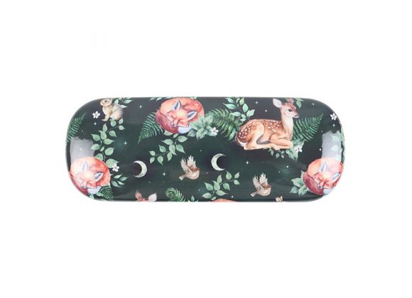 Fawn and Friends Forest Print Glasses Case
