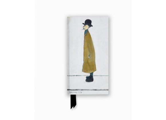 L.S. Lowry: Gentleman Looking at Something (Foiled Slimline Journal / Notebook)