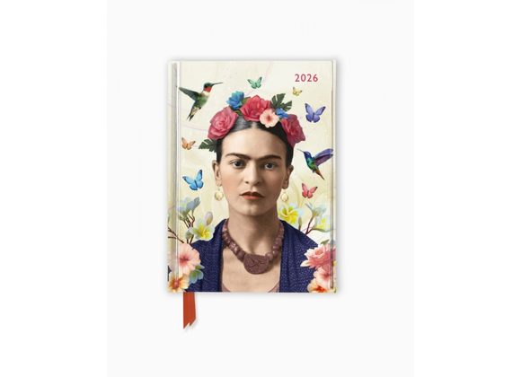 Frida Kahlo: Life of An Icon 2026 Luxury Pocket Diary Planner